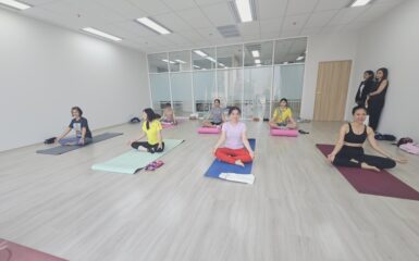 United Thai Shipping Corporation Limited organized yoga activity to promote exercise for the good health of employees, in line with the company’s policy on promoting well-being of life.