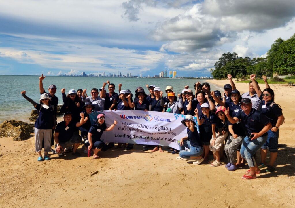 Unithai Group and CUEL Organized Team Building Activity Centered On Marine Conservation